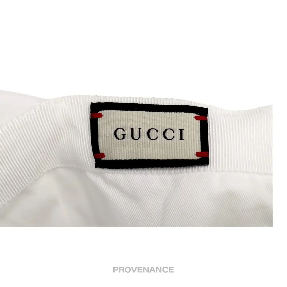 🔴 Gucci Campaign Hat Cap - White - Picture 9 of 9